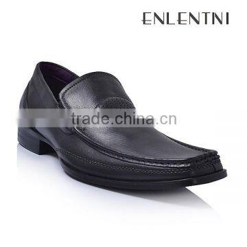 Slip on shoe brand in alibaba men leather shoes