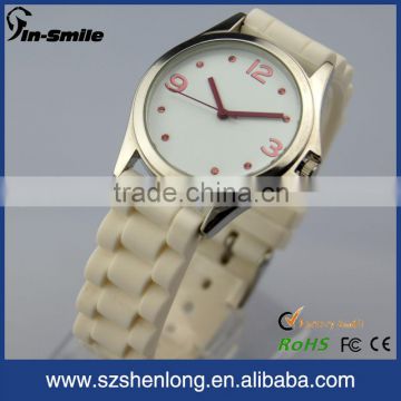 High quality silicon watch bracelet rubber watch, rubber watch interchangeable strap