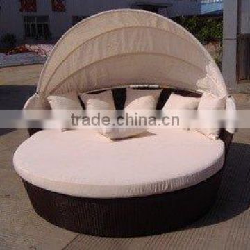 rattan round sofa