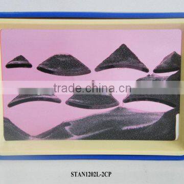 Flowing Sand Art Scenery Pink