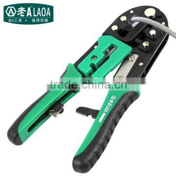 LAOA Tools Wire Stripper Cable Cutter Terminal Crimping Plier Crimper Tools Hands Terminal Crimper the Stripper Wire photo-3