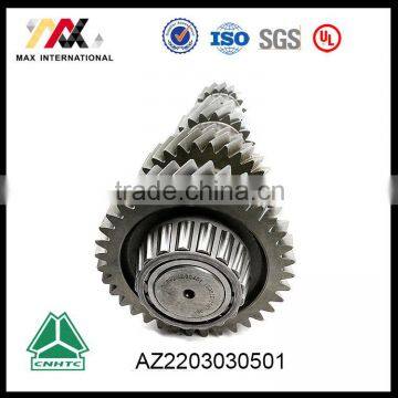 Custom Sinotruck Transmission Countershaft, Transmission Gear Shaft