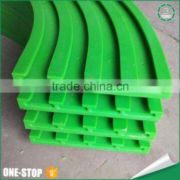 Custom Conveyor Sliding Guide Rails Extruding Plastic Uhmw-pe Nylon Hdpe Corner Chain Track Rail photo-2