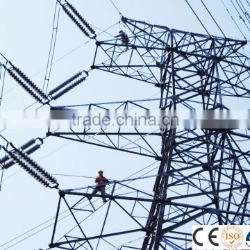 Leading manufacturer double single circuit transmission tower