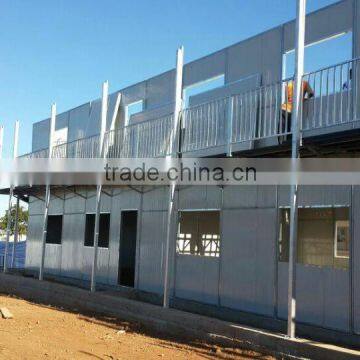 Qualified Steel Security Two-storey Prefab House for Domitory photo-6