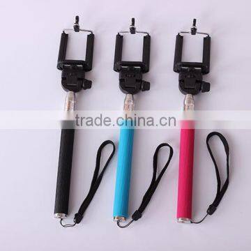 JR-888 portable extendable selfie remote pole for iphone