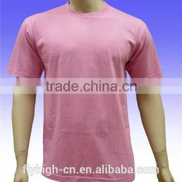 Polyester Cotton Short Sleeve Round Neck Custom Printed Promotional T-shirt photo-2