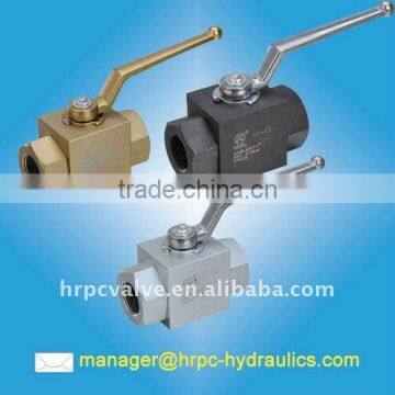 HRPC brand high pressure oil ball valves with high quality and cheap price