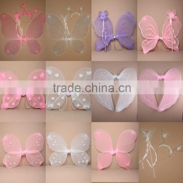 Top new elegent style fancy dress butterfly wings for carnival party decoration WG2028