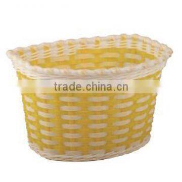 Hot selling bike parts cane bike basket small wicker bike baskets