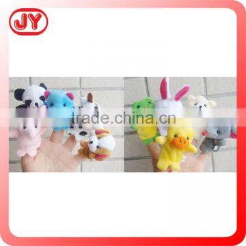 Mini plush finger puppets toys with cheap price