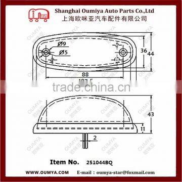 The Side Lights for Truck and Trailer 251044BQ