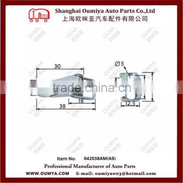 Stainless Spring Loaded Toggle Case Box Truck Latch Catch Clamp Clip Duckbilled Buckles 042038AM(AS)