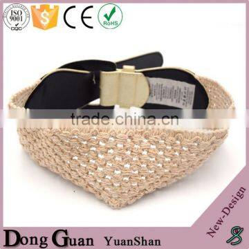 2016 Hot Sale Colored Fashion Canvas Belt Straps Double d Ring Braided Belts Classical photo-4