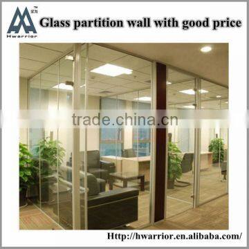 Building interior glass wall