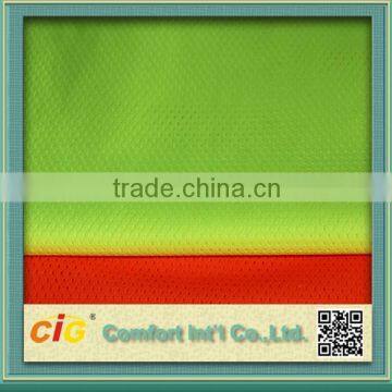 Polyester Mesh Fabric For Reflective Safety /Jersey Clothing