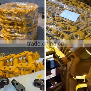 bulldozer parts,D20 D21 D30 D31 D6R D6H track link assembly,lubricative track link group,lubricated,undercarriage parts