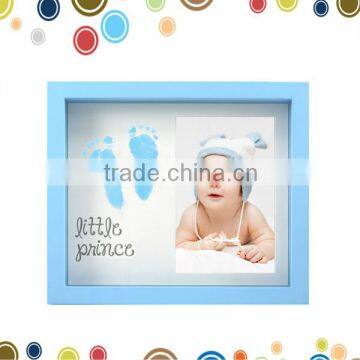 Hotsale baby foot impressions painting frame kit