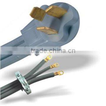 Range Cord NEMA 10-50P Plug With SRDT Flat Cable UL CUL Approval.