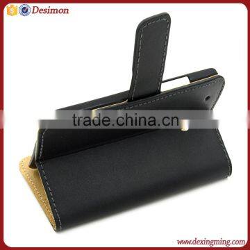 OEM Flip Real Leather Cell Phone Case for Htc m4 photo-6