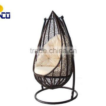 Outdoor furniture rattan round hammock