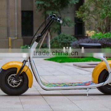 2016 new citycoco 2 wheel electric scooter Adult Electric Scooter 2 Wheels Electric scooter Motorcycle