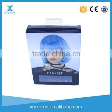 Hair extension clear plastic packaging box                        
                                                Quality Choice