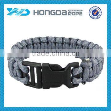 Camping equipment china 7 strand polyester paracord bracelet accessories                        
                                                                                Supplier's Choice