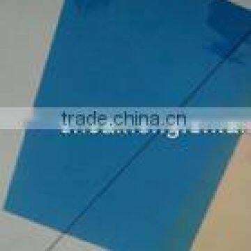 BLUE PLASTIC FILM ,RIGID PVC SHEET