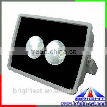 IP65 Waterproof Aluminum outdoor 2leds LED flood light,160w Epistar Chip with the outdoor 2leds LED flood ligh