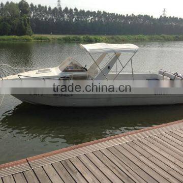 waterwish QD 25 fiberglass cabin cruiser boat for sale