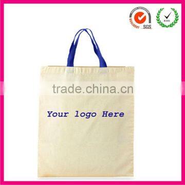 2012 certificated natural 100% organic cotton template bag (factory)