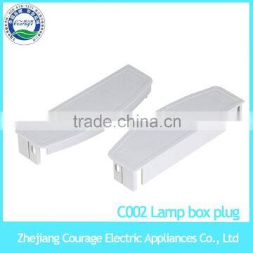 C002 china supplier Freezer refrigerator parts accessory display showcase fridge 200*50mm lamp plug