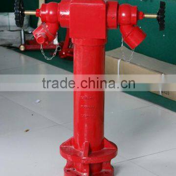 4" 2 way ground pillar fire hydrant