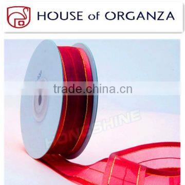 Decorative Packing 100% Nylon Organza Ribbon Rolls