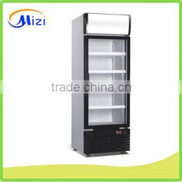 Display refrigerator upright showcase freezer