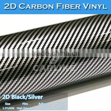 SINO STICKER Top Quality 2D Carbon Fiber Vinyl Film Wrap Carbon Fiber Price photo-2