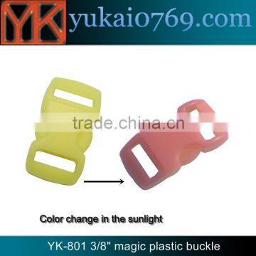 Yukai magic plastic buckle for bag product/plastic handbag buckle