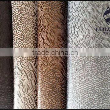 Snakeskin Printed Suede Sofa Fabrics photo-2