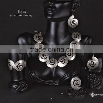 Unique Design Turkish Ottoman Style Earrings Tuyug 4527