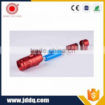 CE & RHOS Red Mini Divinglamp High Power Zoom Flashlight photo-2