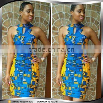 Factory Price Traditional African Bandage Dress for Women