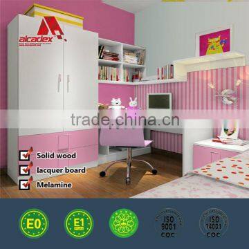 2016 New Design of Apartment Use Mdf Lacquer Plastic and Wooden Clothes Cabinet Quality Choice photo-5