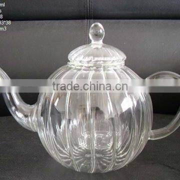 heat resistant Borosilicate glass teapot