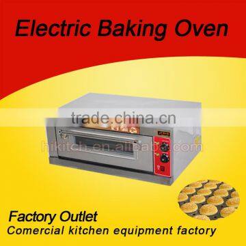 Luxury Industrial Bakery Equipment 1 Deck electric baking bread oven