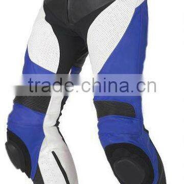 Mens Professional Leather Motorbike Racing Pant