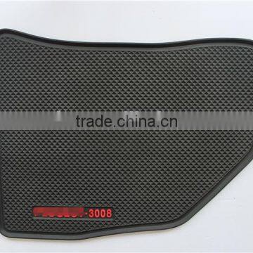 Non Skid Design and 4pcs of Floor Mats Rubber Car Mats for Peugeot 3008 photo-4