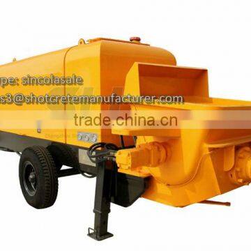 Concrete mixer pump