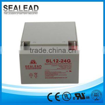 2016 China Manufacturer 12v 24ah Led Emergency Light Gsm Alarm System Sealed Lead-acid Battery photo-5