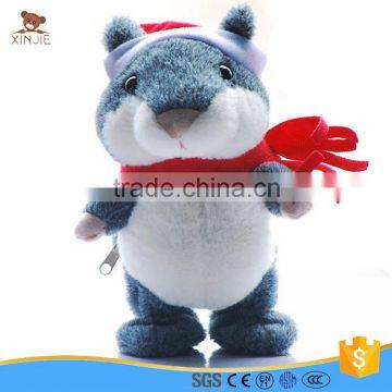 hot selling cheap talking hamster plush toy for christmas gift